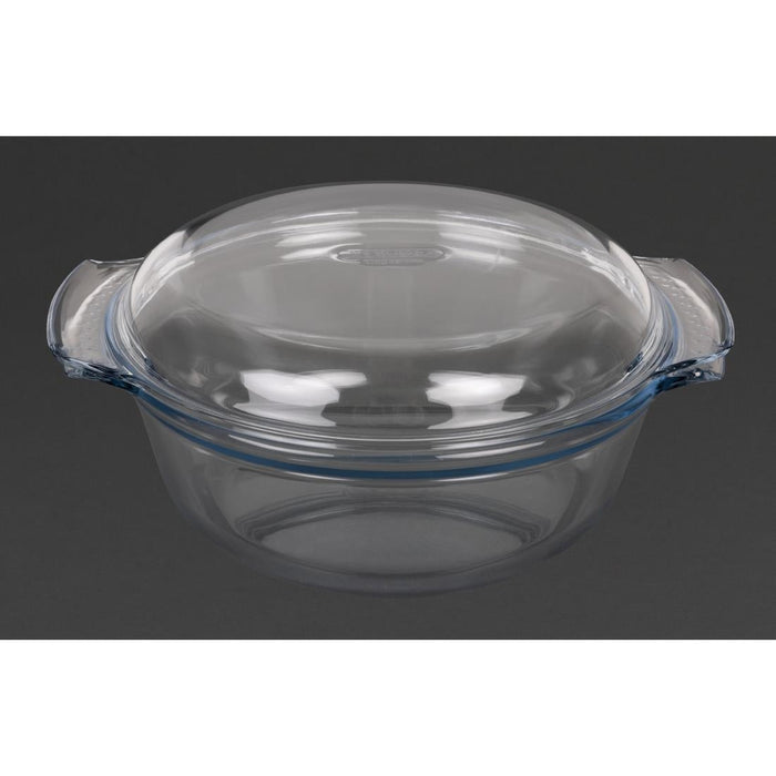 Pyrex Round Glass Casserole Dish 3.75Ltr Pyrex