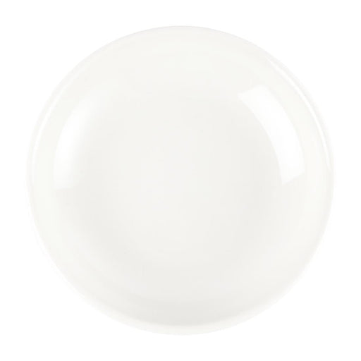 Churchill Plain Whiteware Butter Dish (24 Pack) Churchill