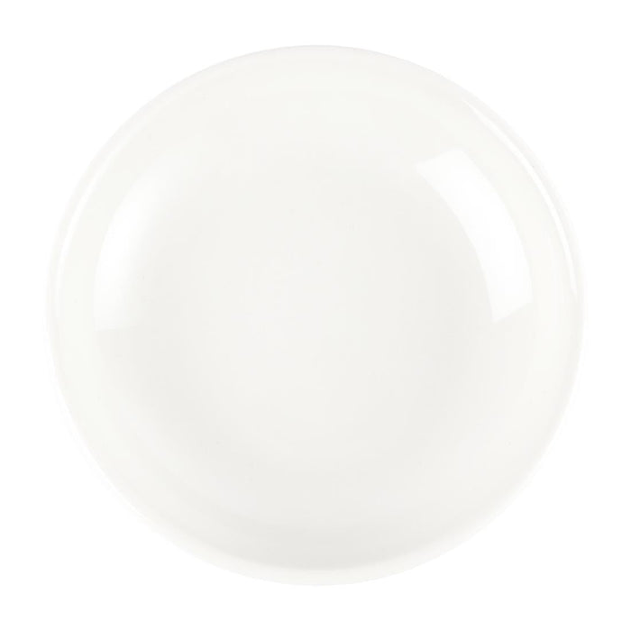 Churchill Plain Whiteware Butter Dish (24 Pack) Churchill