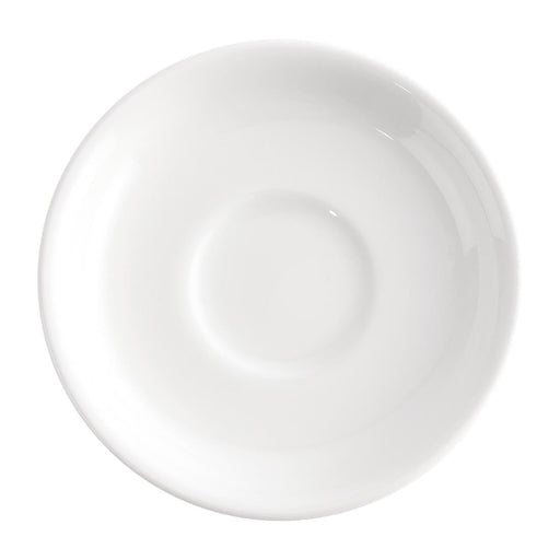Churchill Plain Whiteware Saucers 114mm (24 Pack) Churchill