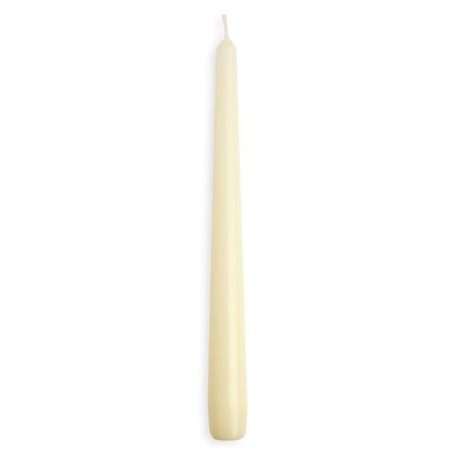 Bolsius Tapered Ivory 10" Candles (100 Pack) Bolsius