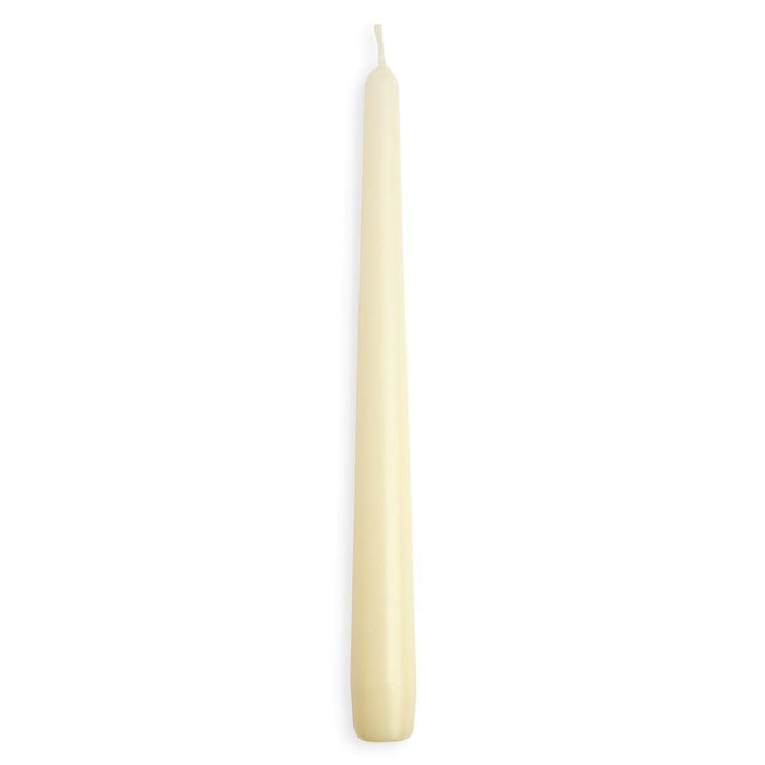 Bolsius Tapered Ivory 10" Candles (100 Pack) Bolsius