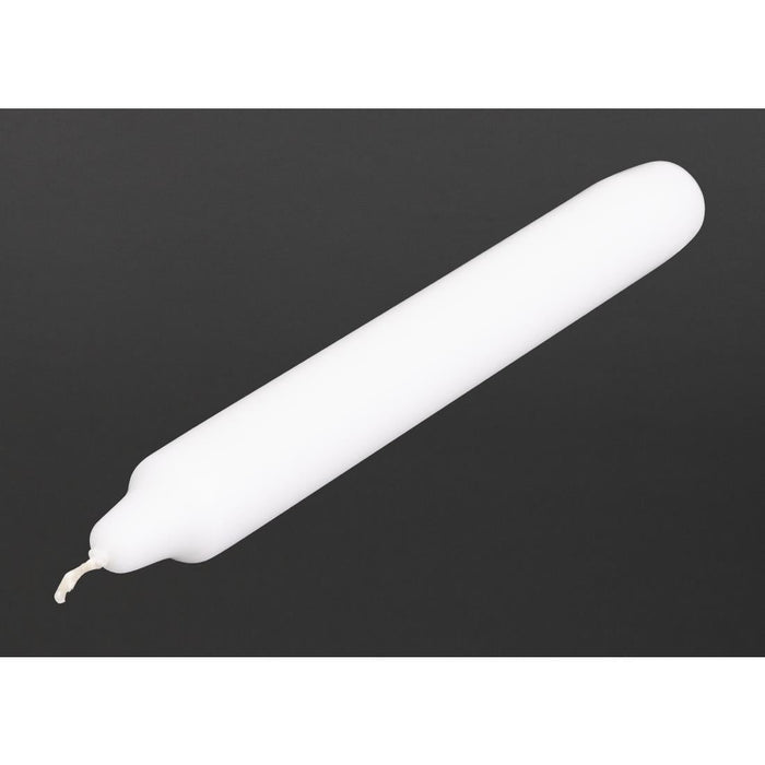 Bolsius 7" Bistro Candles White (45 Pack) Bolsius