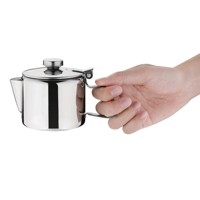 Olympia Concorde Stainless Steel Teapot 290ml Olympia