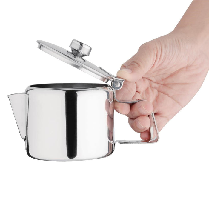 Olympia Concorde Stainless Steel Teapot 290ml Olympia