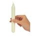 Bolsius 7" Bistro Candles Ivory (45 Pack) Bolsius