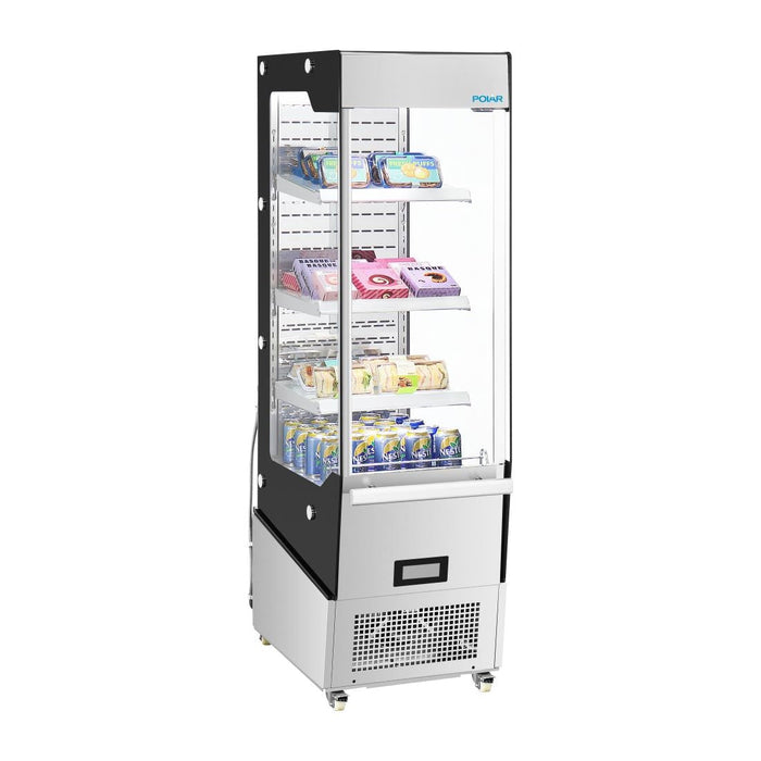 Polar G-Series Slimline Multideck Display Fridge with Door Polar