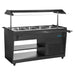 Polar G-Series Refrigerated Buffet Bar in Black Polar