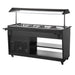 Polar G-Series Refrigerated Buffet Bar in Black Polar