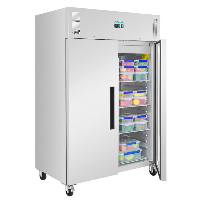 Polar G-Series Double Door Upright Fridge 1200Ltr Polar