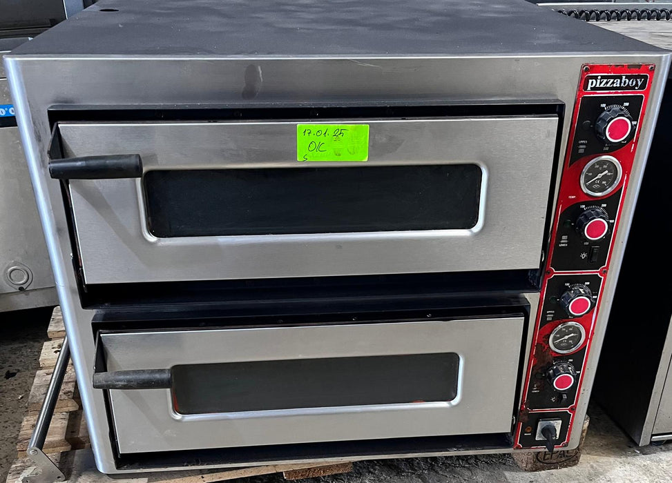 PizzaBoy Electric Double Deck Pizza Oven-Refurbished Canmac Refurbished