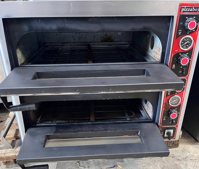 PizzaBoy Electric Double Deck Pizza Oven-Refurbished Canmac Refurbished