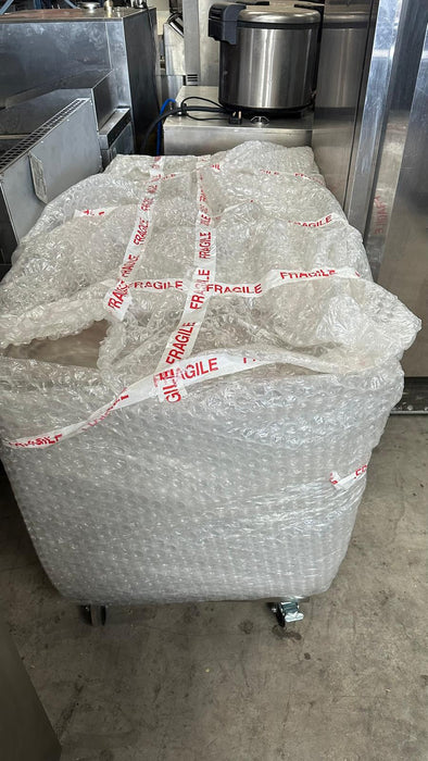 B Grade Polar U-Series Triple Door Counter Freezer with Upstand 417Ltr-DL917 Canmac Catering Equipment