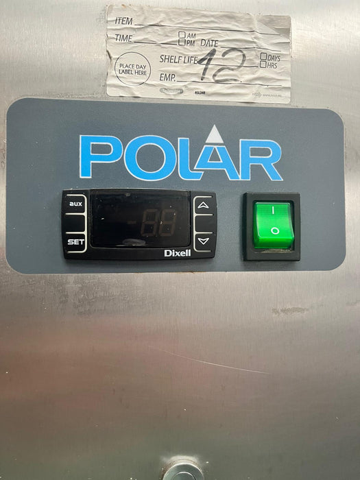 Polar G593 Heavy Duty Single Door Freezer Stainless Steel 600Lt-Refurbished Canmac Refurbished