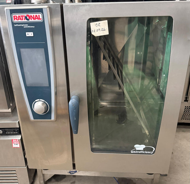 Rational 10 Grid SCC WE 101 Gas Commercial Oven Refurbished Canmac Refurbished
