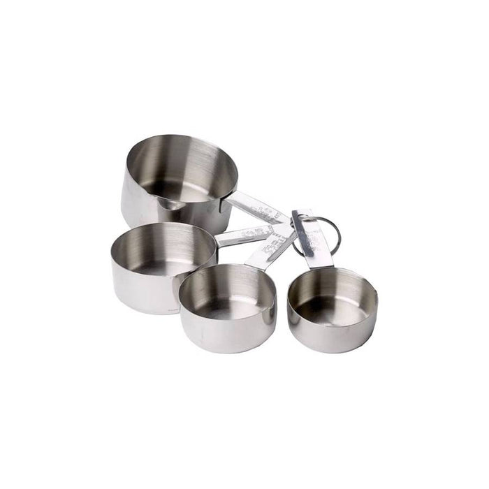 Kitchen Measuring Cups/Bowls Set - Stainless Steel - BS4S