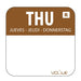 Special Offer - Vogue Days Of The Week Labels & Dispenser Vogue