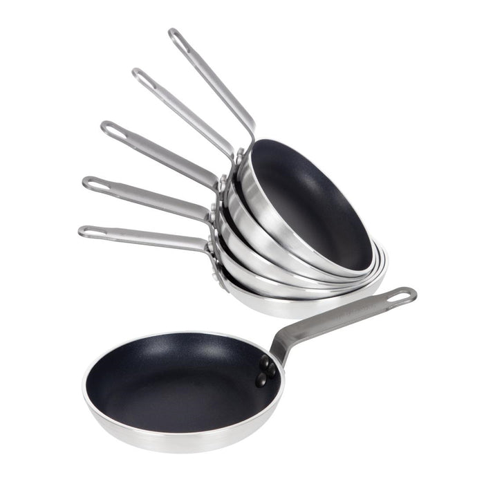 Set of 6x 20cm Frying Pans (HT977). Induction Compatible