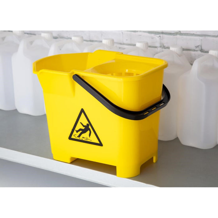 Jantex Colour Coded Mop Bucket Yellow Jantex