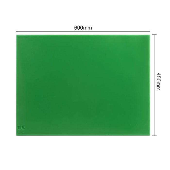 Hygiplas High Density 6-Piece Chopping Board Set With Rack 610x455x12mm Hygiplas