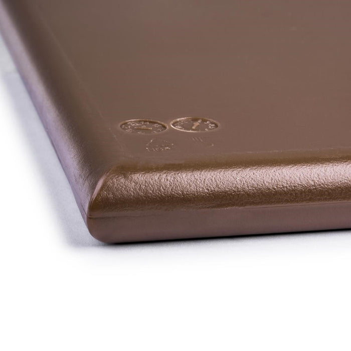 Hygiplas High Density 6-Piece Chopping Board with Rack 600x450x24mm Hygiplas