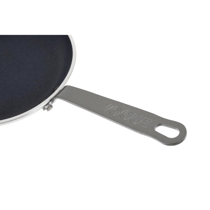 Vogue Aluminium Non-Stick Teflon Blinis Pan 15cm Vogue