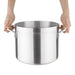 Vogue Aluminium Deep Boiling Pot 25cm Vogue