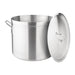 Vogue Aluminium Deep Boiling Pot 33cm Vogue