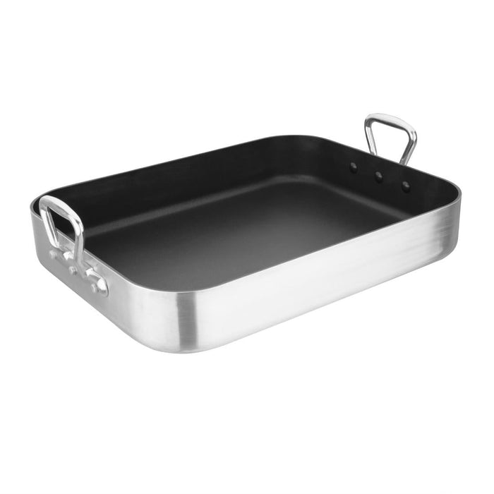 Vogue Aluminium Non Stick Roasting Pan Vogue