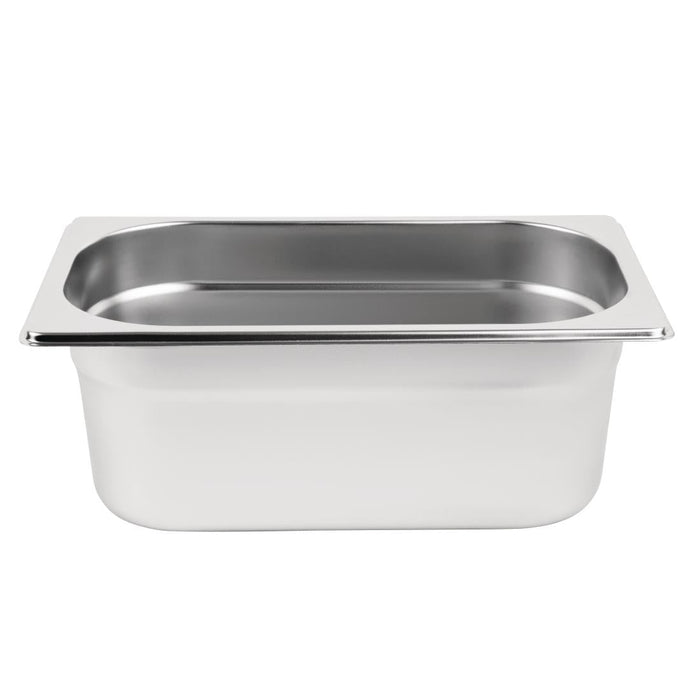 Vogue Stainless Steel Gastronorm Container Kit 1/4 (5 Pack) Vogue