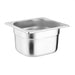 Pack of 4 GN 1/6 with lids. 100mm deep