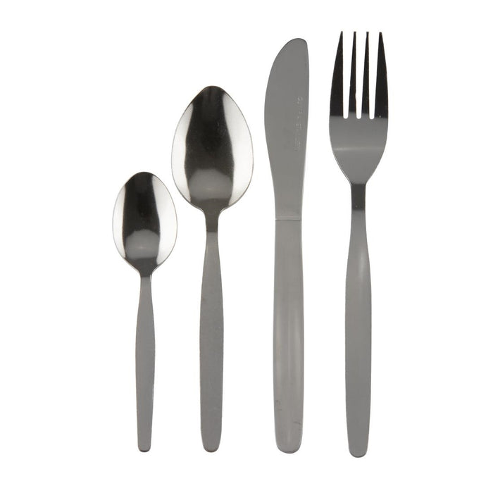 Kelso 12x Place Setting (48 Pieces) Knife, Fork, Spoons. Material: 18/0 Stainless Steel