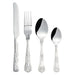 12x Place Settings (48 Pieces) table knives, table forks, dessert spoons, tea spoons. Material: 18/0 Stainless Steel