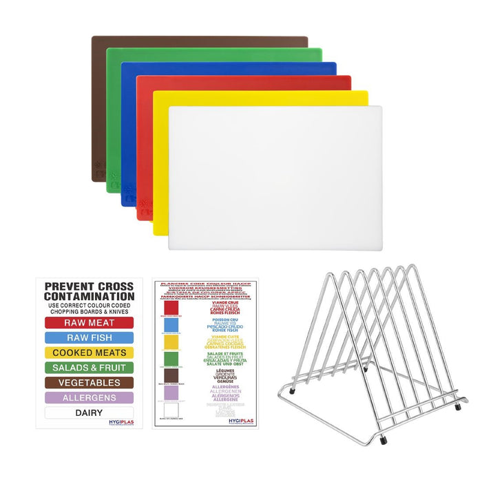 LDPE. 455x305mm. Thickness: 20mm. Includes wall chart & rack