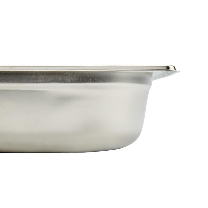 Vogue Stainless Steel 1/1 Gastronorm Trays 65mm (6 Pack) Vogue