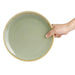 Olympia Kiln Round Coupe Plate Moss 230mm (6 Pack) Olympia