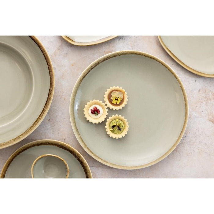 Olympia Kiln Round Coupe Plate Moss 230mm (6 Pack) Olympia