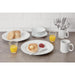 Olympia Athena Wide Rimmed Plates 280mm/11" White (6 Pack) Olympia