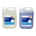 Pack contains: 5Ltr Glasswasher Detergent. 5Ltr Glasswasher Rinse Aid.