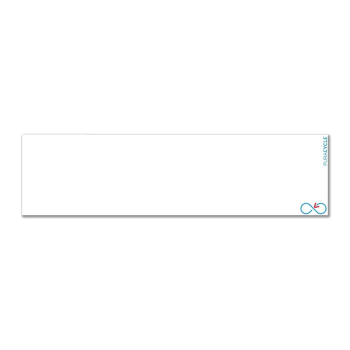 Puracycle Reusable Blank Bottle Label Pack (25 Labels, 2 Cloths) + Free Pens PuraCycle