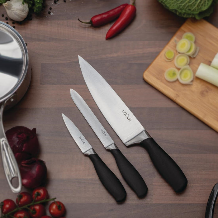 Vogue Prep Like A Pro 3-Piece Soft Grip Knife Set Vogue