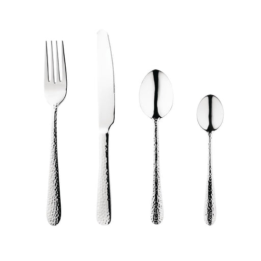 Contains: 12 x Olympia Tivoli Table Knives, 12 x Table Forks, 12 x Dessert Spoons and 12 x Teaspoons
