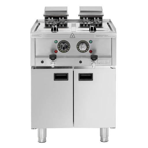 Buffalo 600 Series Freestanding Twin Tank Electric Fryer 2x 8Ltr Buffalo