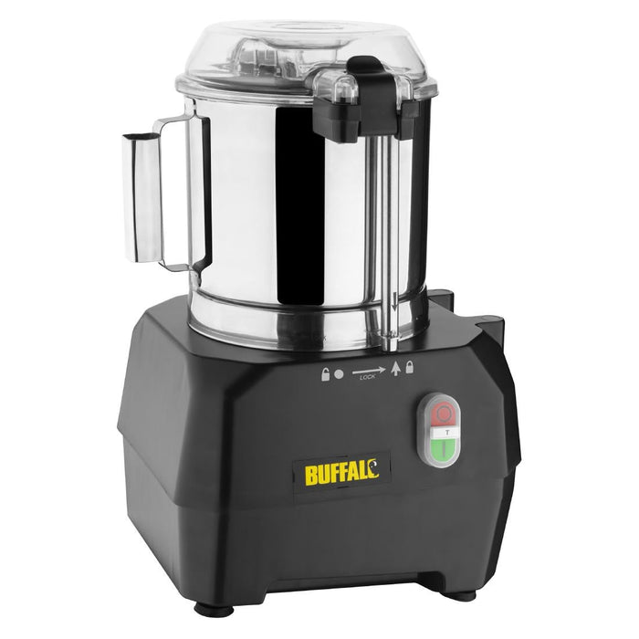 Buffalo 5Ltr Bowl Cutter and Veg Prep Attachment with 4x Discs Buffalo