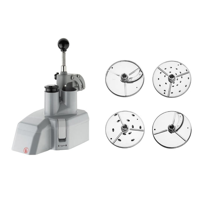 Buffalo 5Ltr Bowl Cutter and Veg Prep Attachment with 4x Discs Buffalo