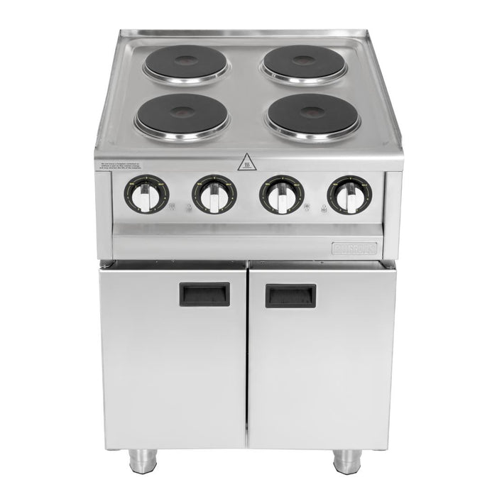 Buffalo 600 Series Freestanding 4 Plate Electric Hob 7kW Buffalo