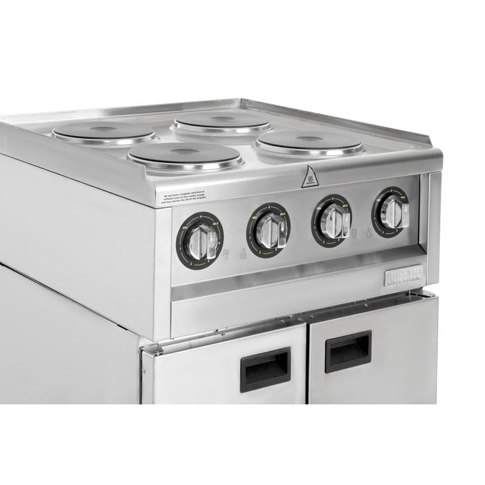 Buffalo 600 Series Freestanding 4 Plate Electric Hob 7kW Buffalo