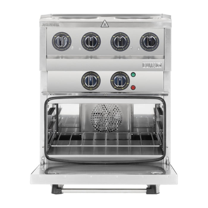 Buffalo 600 Series 4 Plate Electric Convection Oven Range Buffalo
