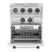 Buffalo 600 Series 4 Plate Electric Convection Oven Range Buffalo