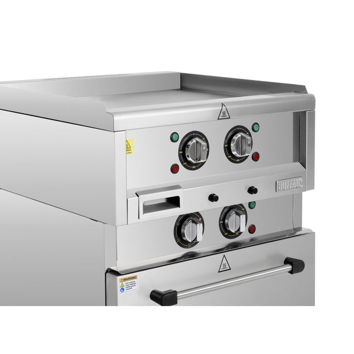 Buffalo 600 Series Freestanding Electric Griddle with Convection Oven Buffalo